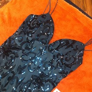 Speechless Teal Sequin Gown. Stunning fit and condition! Size 3